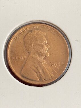 Vintage Copper Lincoln Cent - Brown and Copper Tones